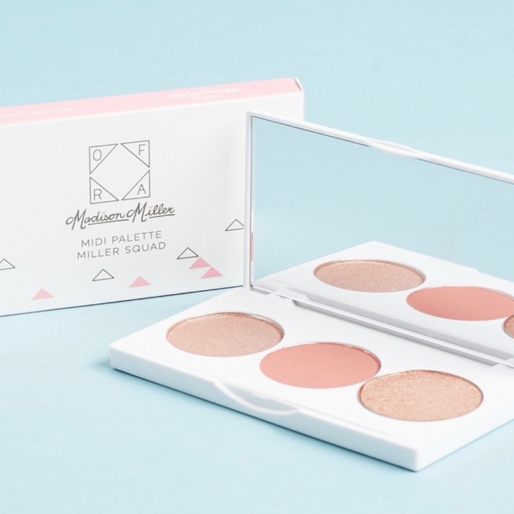 💗 OFRA Madison Miller Midi Palette blush  *NEW* 💗 - Picture 2 of 3